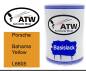 Preview: Porsche, Bahama Yellow, L6605: 500ml Lackdose, von ATW Autoteile West.